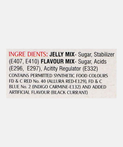 Blue Bird Veg Jelly Black Currant 100 Gm