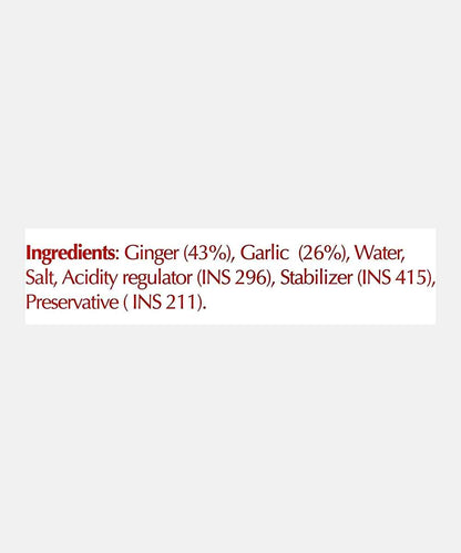 Dabur Hommade Ginger Garlic Paste 200 Gm