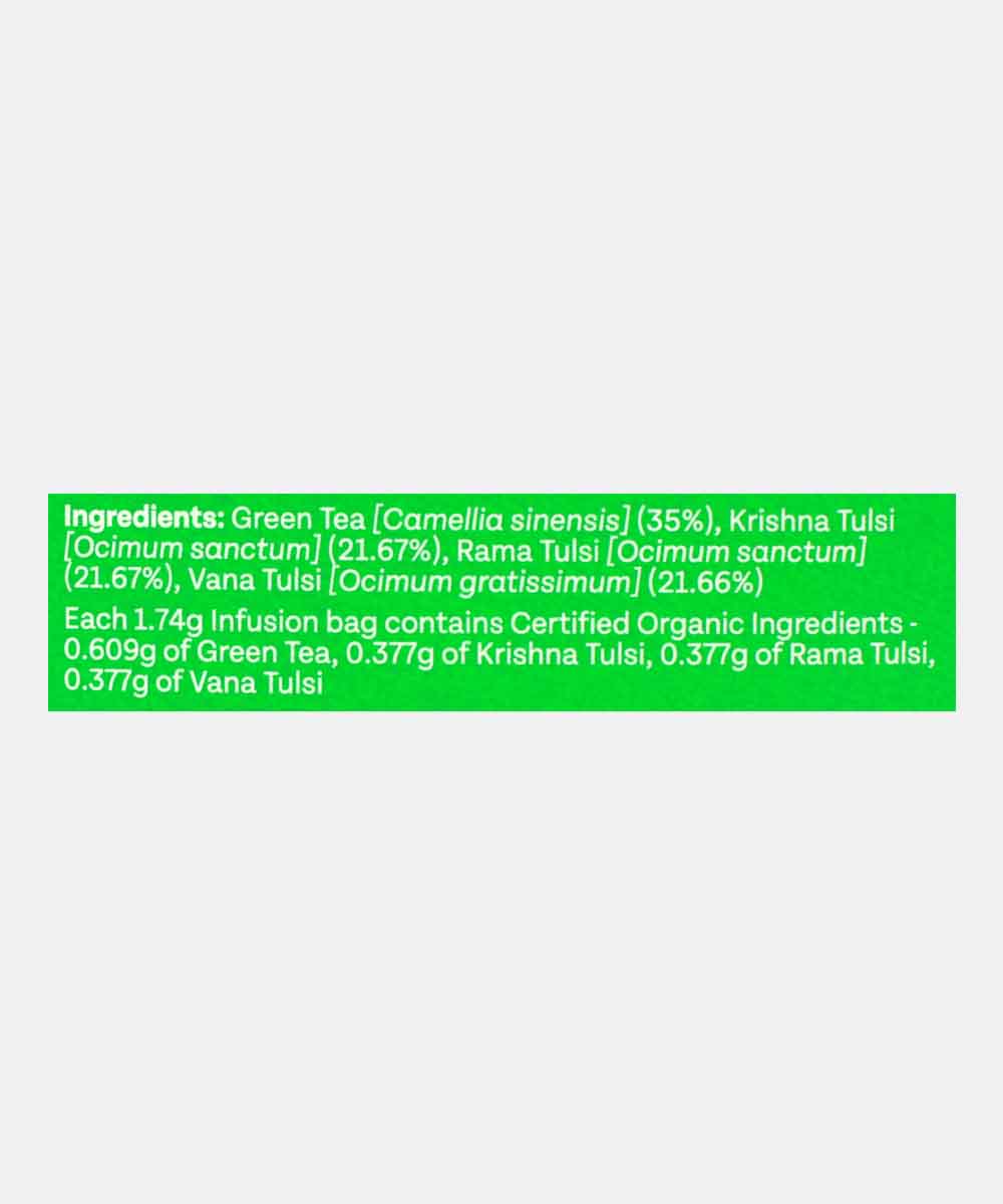 Organic India Tulsi Green Tea Classic (25 Bag) 43.5 Gm