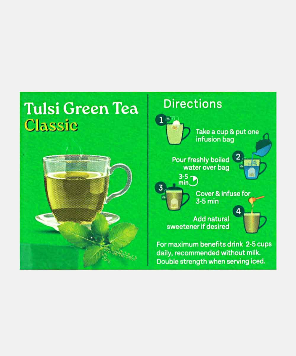 Organic India Tulsi Green Tea Classic (25 Bag) 43.5 Gm