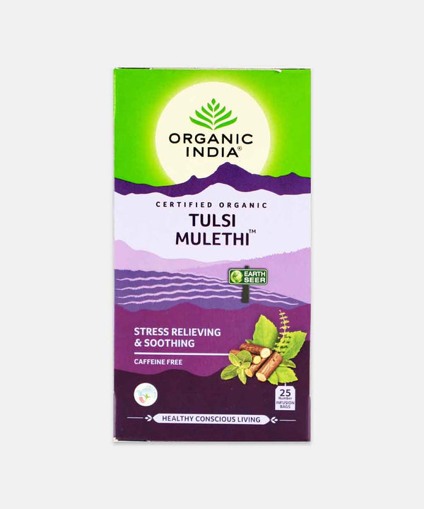 ORGANIC INDIA TULSI MULETHI TEA 25 BA