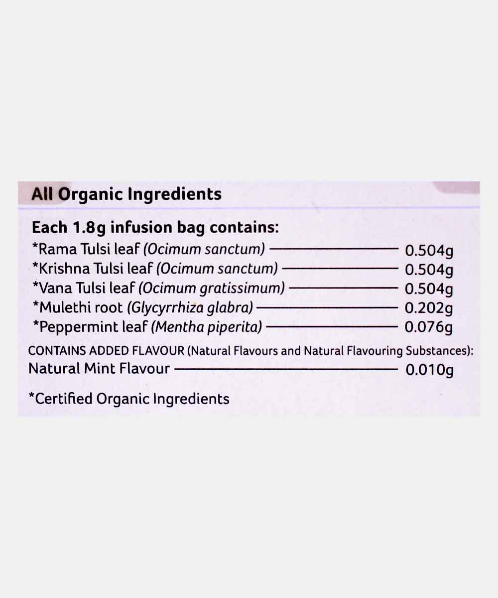 Organic India Tulsi Mulethi Tea 25 Bag