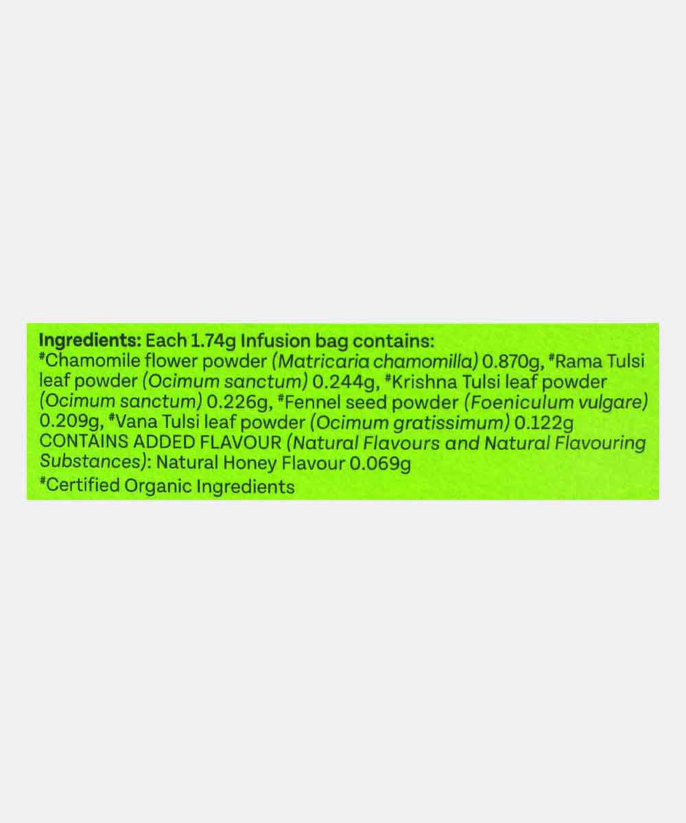Organic India Tulsi Honey Chamomlie Tea 25 Bag
