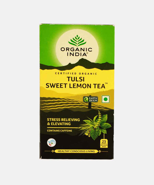 Organic India Tulsi Sweet Lemon Tea 25 Bag