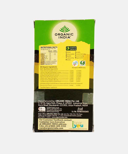 Organic India Tulsi Sweet Lemon Tea 25 Bag