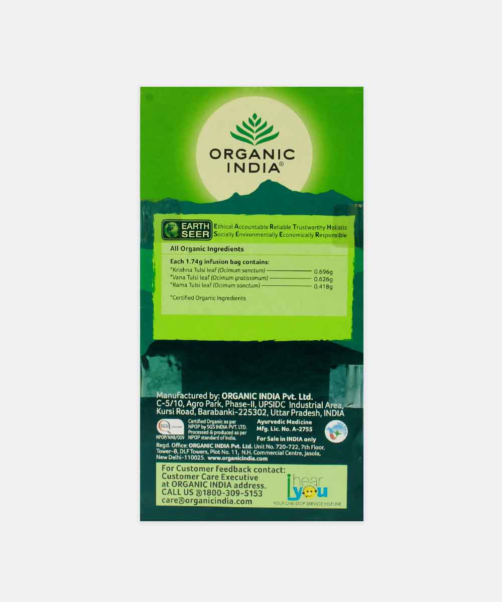 Organic India Tulsi Original Tea 25 Bag