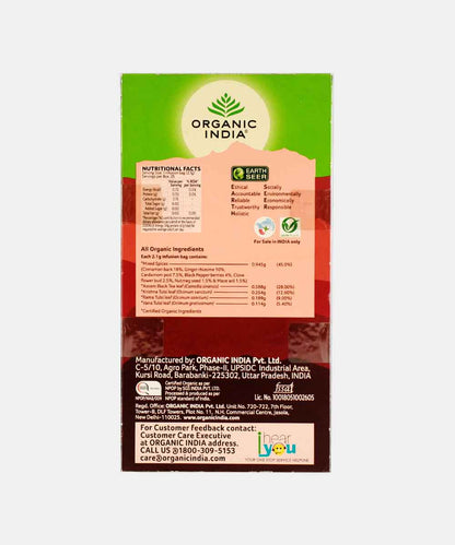 Organic India Tulsi Masala Chai 25 Bag