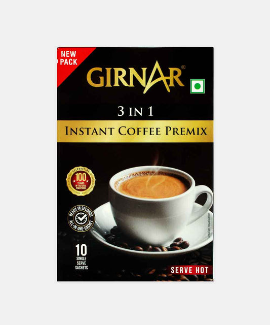Girnar 3 In 1 Instant Premix Coffee 10 Bag