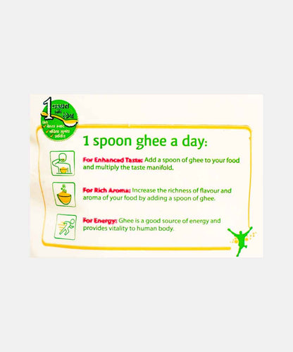 Amul Ghee Pouch 500 Ml 452 Gm