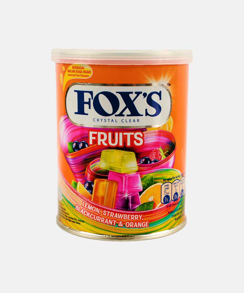 Foxs Fruits Flavored Candy 180 Gm - Neelam Foodland Mumbai