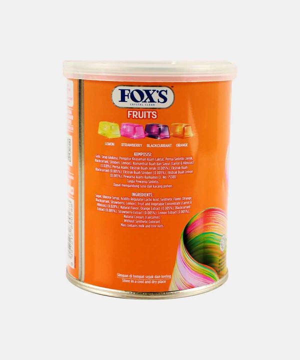 FOXS FRUITS FLAVORED CANDY 180