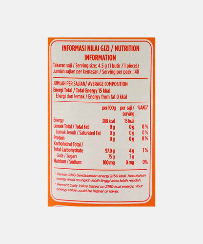 Foxs Fruits Flavored Candy 180 Gm