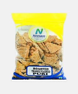 ROASTED TRIANGLE FLAXSEED PURI 200