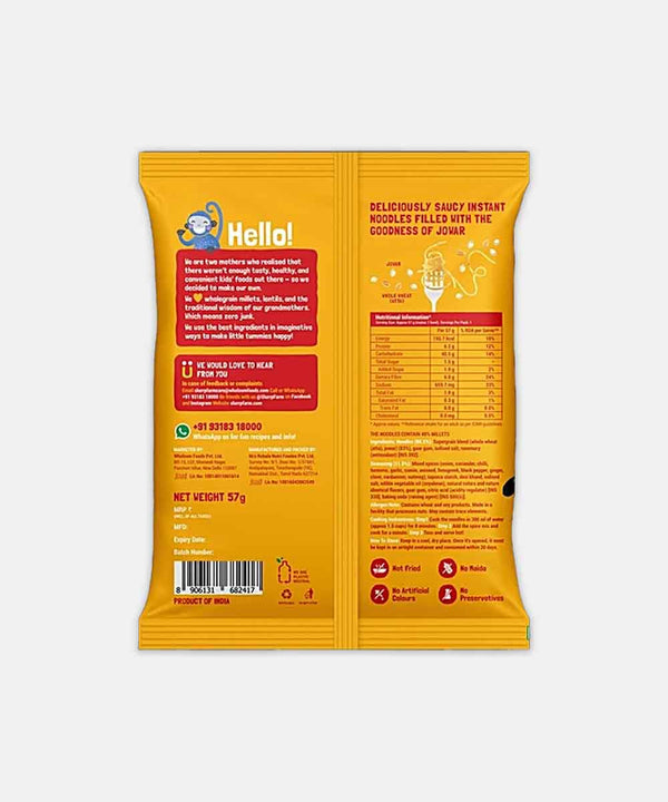 SLURRP FARM INSTANT MILLET NOODLE MAGIC MALASA 57 GM