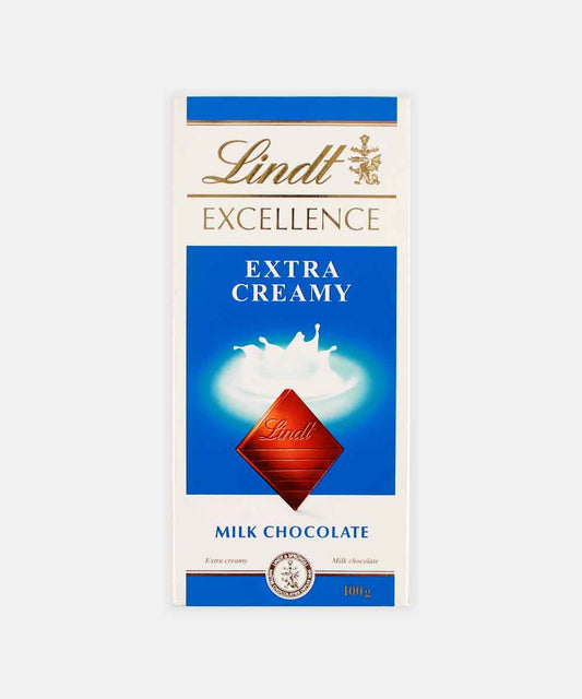 Lindt Excellence Extra Creamy Milk Chocolate 100 Gm