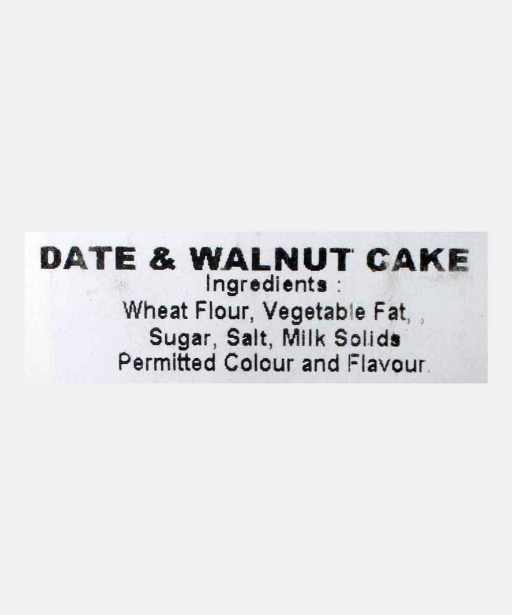 Garys Date Walnut Cake 250 Gm
