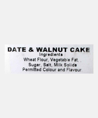 Garys Date Walnut Cake 250 Gm