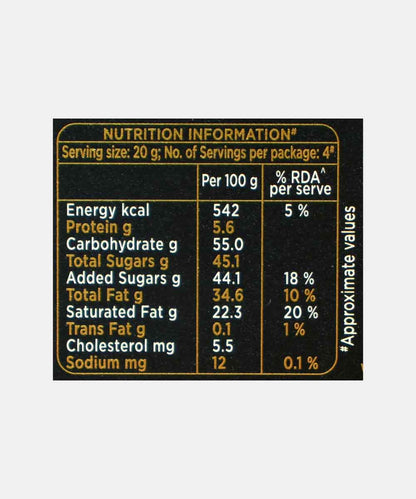 Cadbury Bournville 50% Dark Chocolate 80 Gm