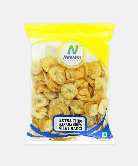 Extra Thin Banana Chips Silky Maggi 200 Gm