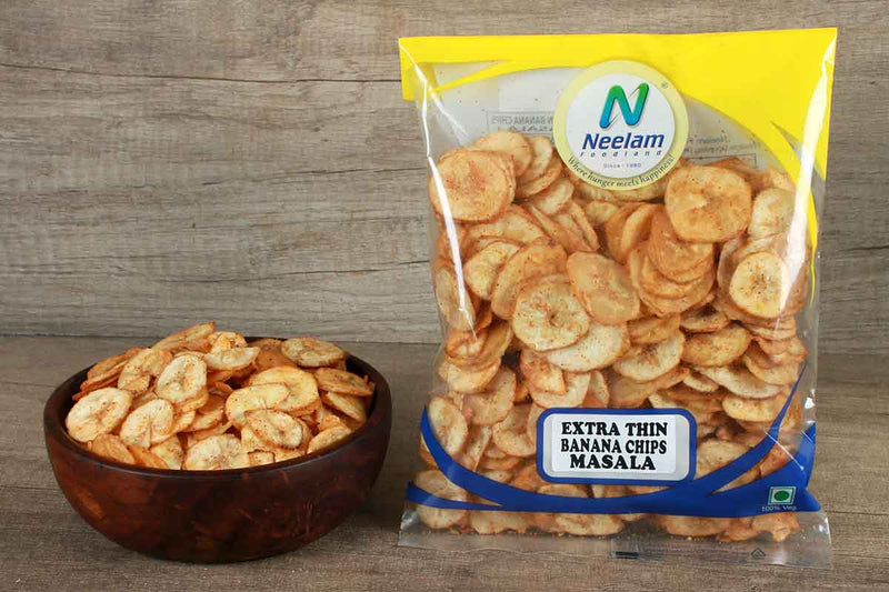 EXTRA THIN BANANA CHIPS MASALA 200