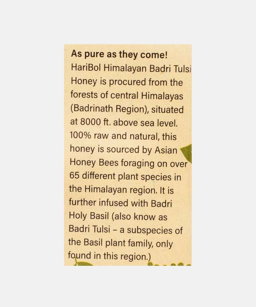 Haribol Badri Tulsi Himalayan Honey 310 Gm
