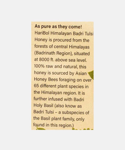 Haribol Badri Tulsi Himalayan Honey 310 Gm