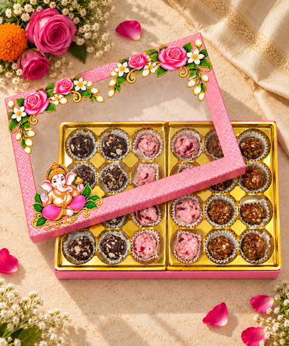 Assorted No Added Sugar Modak Box 24 Pc