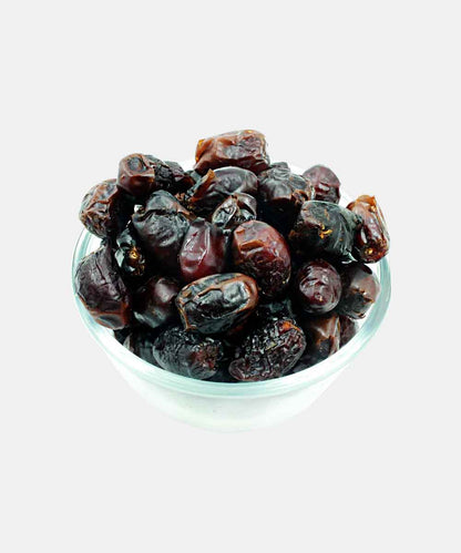 Black Dates With Seed 500 Gm