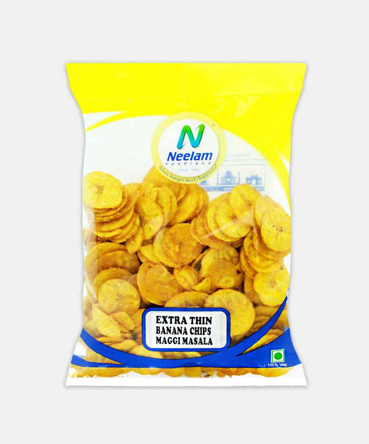 Extra Thin Banana Chips Maggi Masala 200 Gm