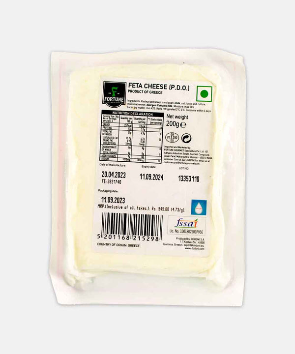 DODONI FETA CHEESE 200 GM