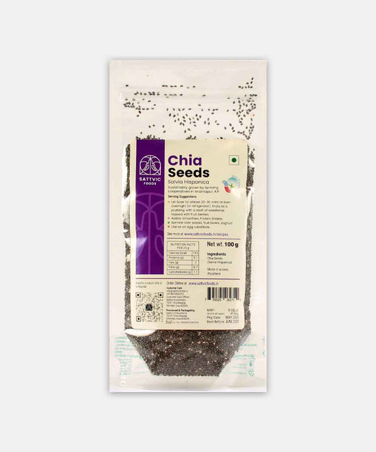 Sattvic Foods Chia Seed 100 Gm