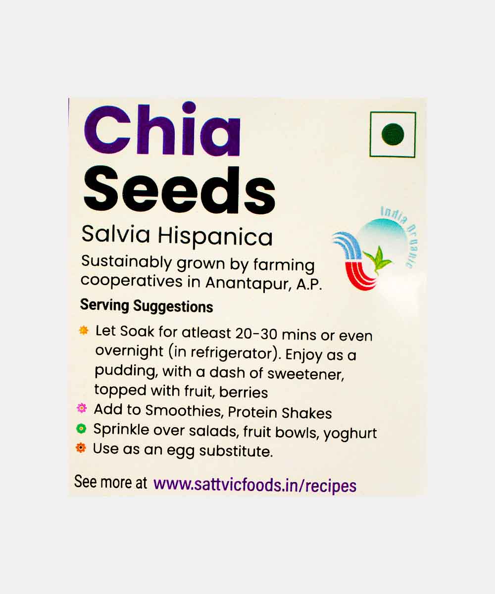Sattvic Foods Chia Seed 100 Gm