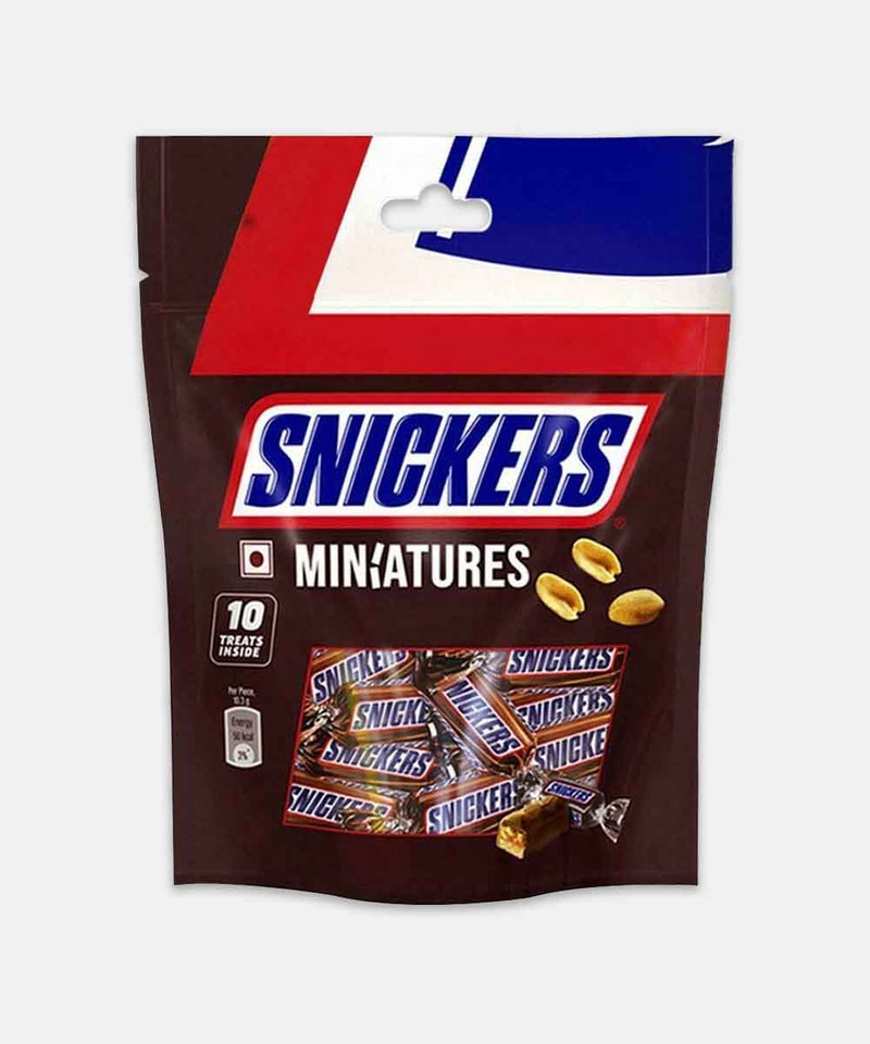 SNICKERS MINIATURES 10 TREATS INSIDE CHOCOLATE 120