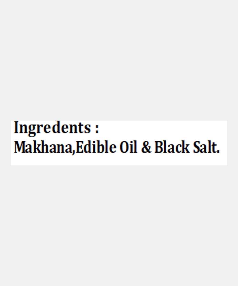 Roasted Makhana Black Salt 65 Gm