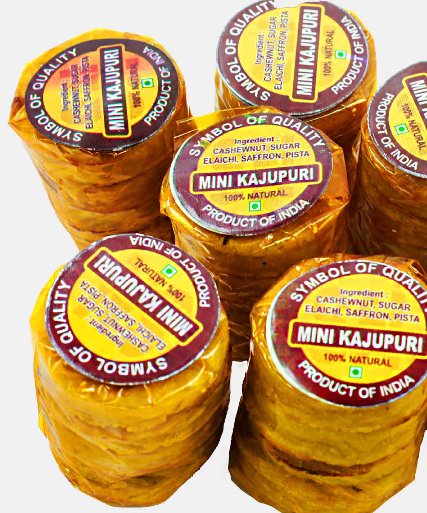 Mini Kaju Puri Sweet 4 Pieces