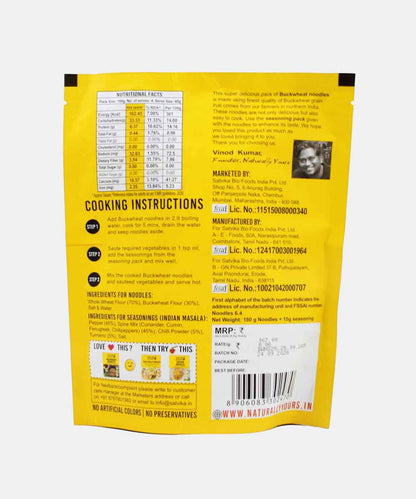Naturally Yours Buckwheat Noodles 180 Gm