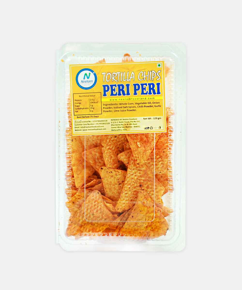 TORTILLA CHIPS PERI PERI 120