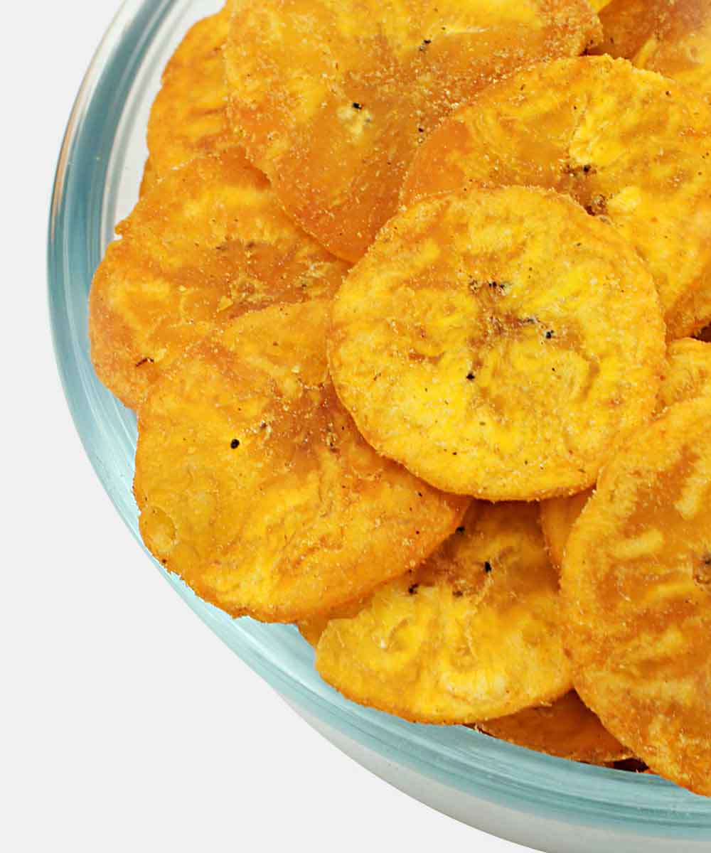 Extra Thin Banana Chips Cheese Garlic  200 Gm