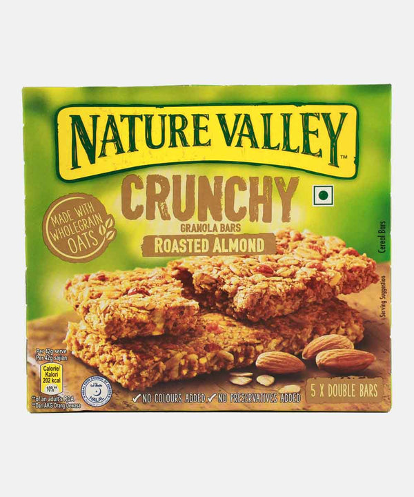 NATURE VALLEY CRUNCHY GRANOLA BARS ROASTED ALMOND 210