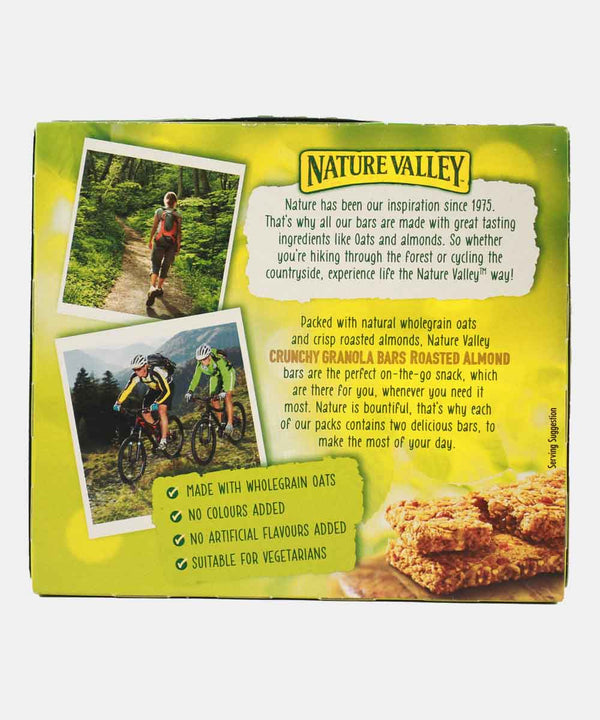 NATURE VALLEY CRUNCHY GRANOLA BARS ROASTED ALMOND 210