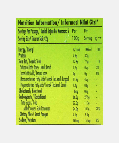Nature Valley Oats & Honey Crunchy Granola Bar 210 Gm