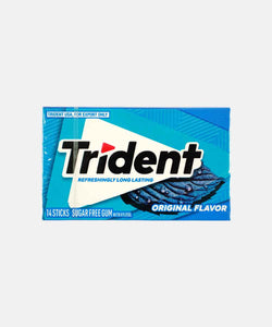 TRIDENT CHEWING GUM ORIGINAL FLAVOUR 14 STICKS