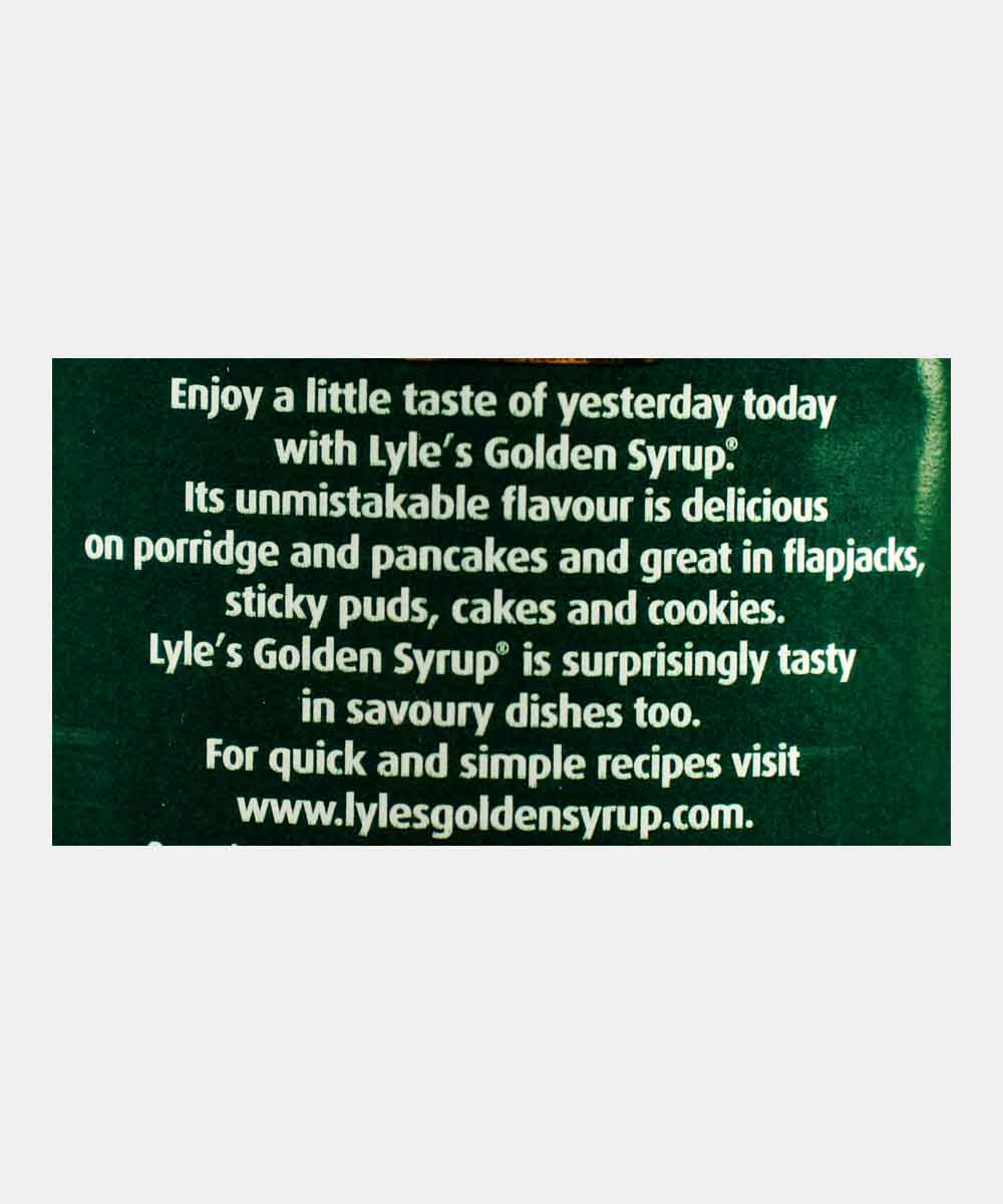 Lyles Golden Sugar Syrup 454 Gm