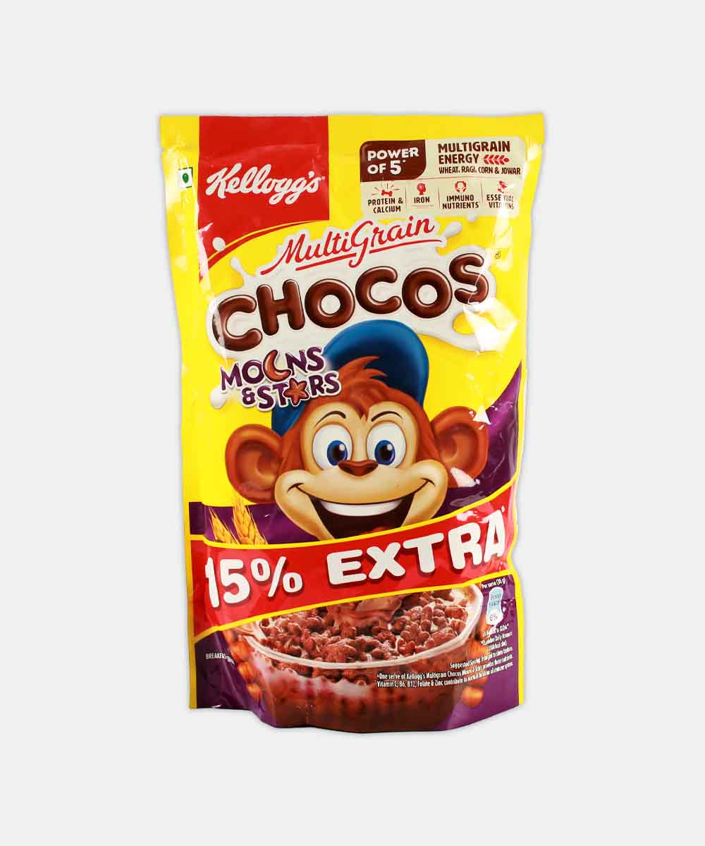 Kelloggs Multigrain Chocos Moons & Stars 360 Gm