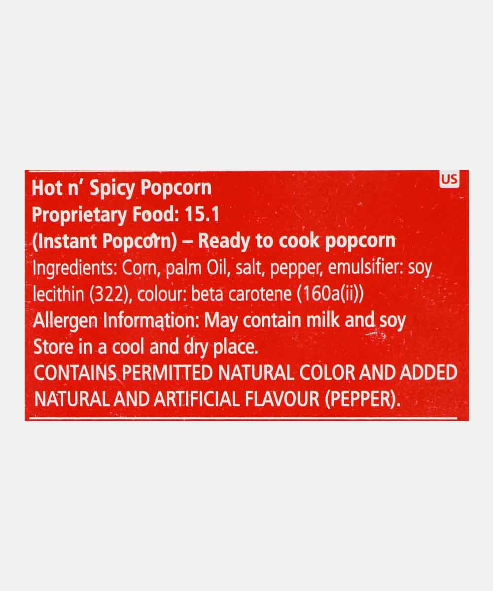 American Garden Hot N Spicy Popcorn 273 Gm