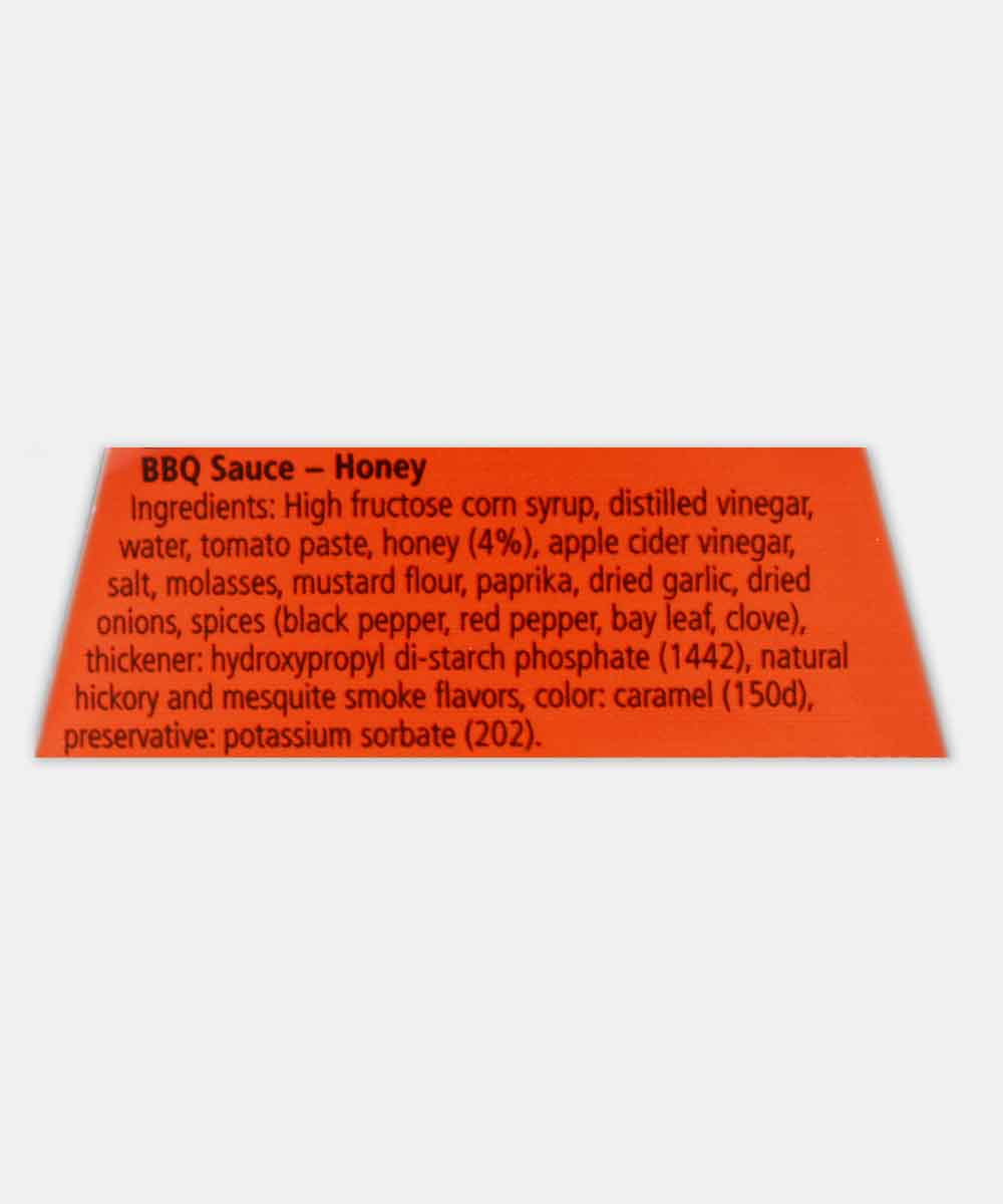 American Garden Bbq Sauce Honey 510 Gm