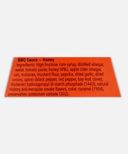 American Garden Bbq Sauce Honey 510 Gm