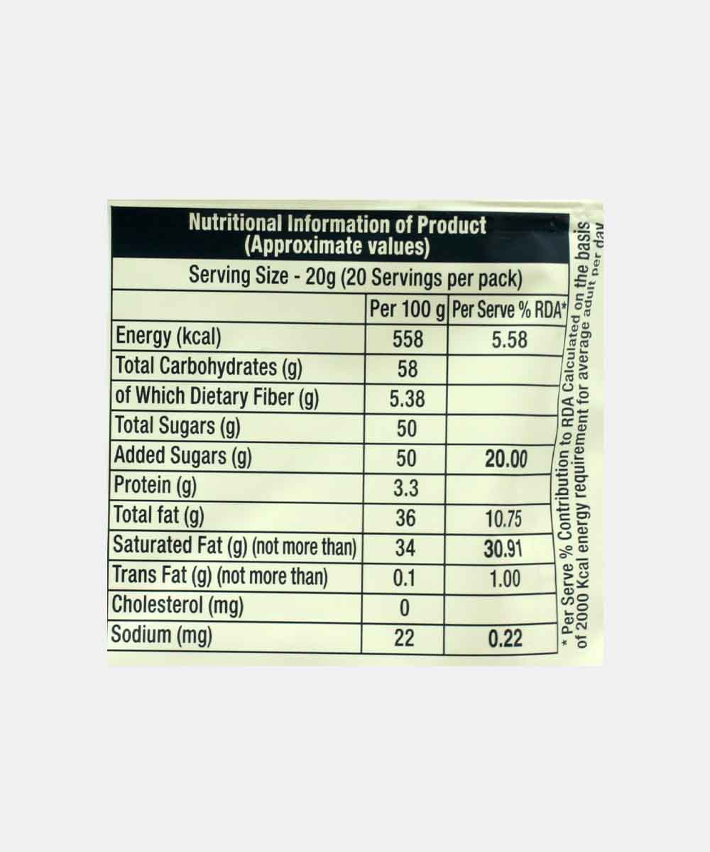Morde Dark Compound Chocolate 400 Gm