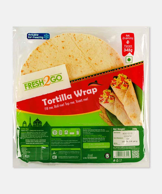 Fresh 2Go  Tortillla Wrap 348 Gm