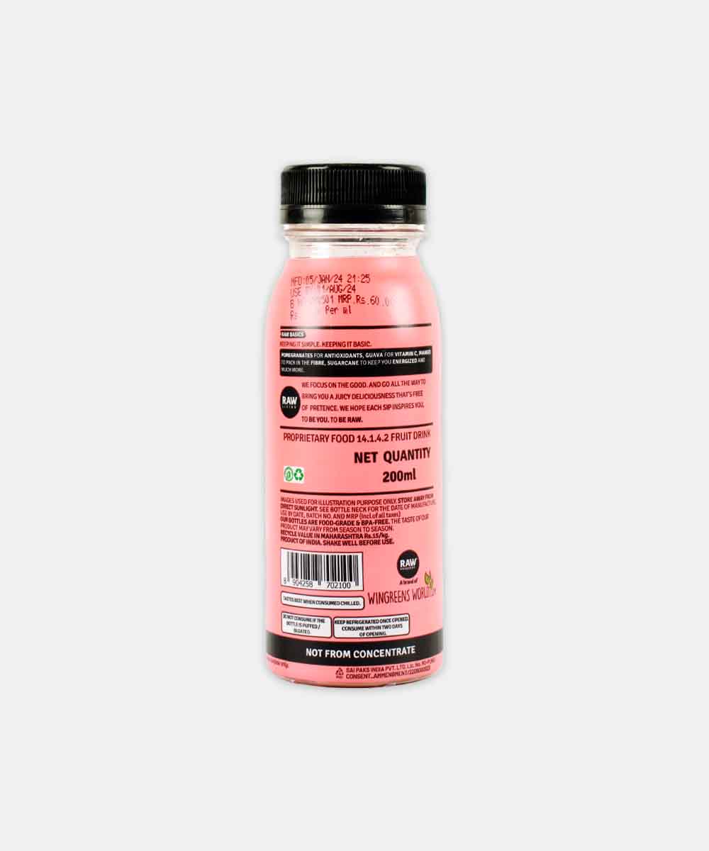 Raw Pressery Mixed Fruit Juice 200 Ml
